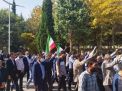 مراسم بزرگداشت شهداي مظلوم حمله تروريستي به حرم مطهر حضرت احمد بن موسي الكاظم شاهچراغ عليه السلام 